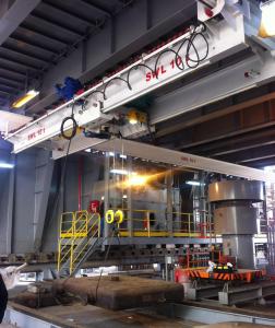 電動雙軌機艙行車