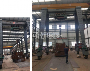 山東-電動(dòng)輪胎葫蘆門機(jī)-MHLT32t-8m